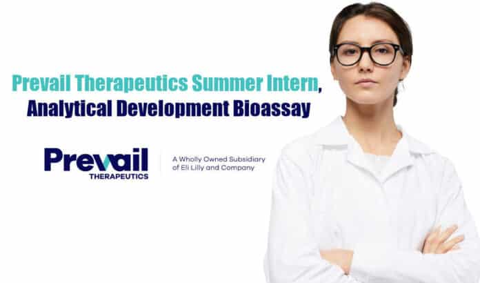 Prevail Therapeutics Summer Intern