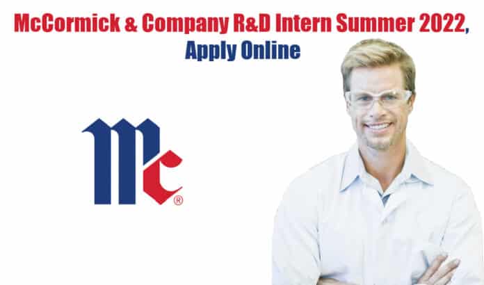 McCormick & Company R&D