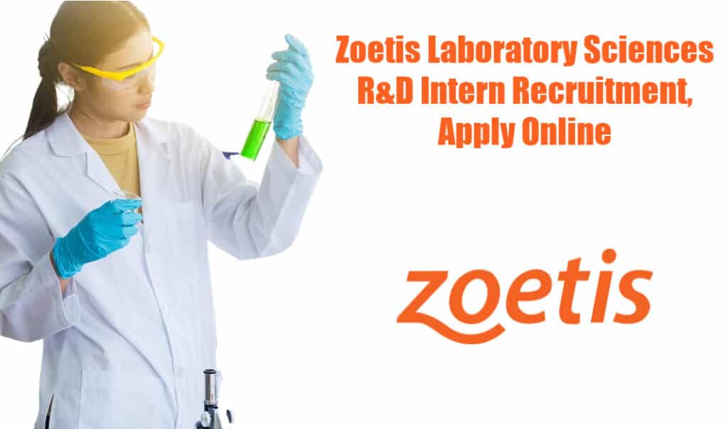 Zoetis Laboratory Sciences R&D Intern Recruitment, Apply Online